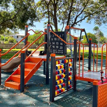 Crete Street Park Playground Number Board