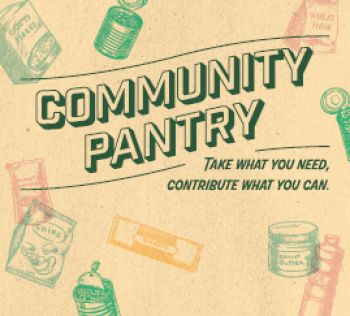 Community Pantry, take what you need, contribute what you can