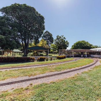 Lou Litster Park Train Tracks