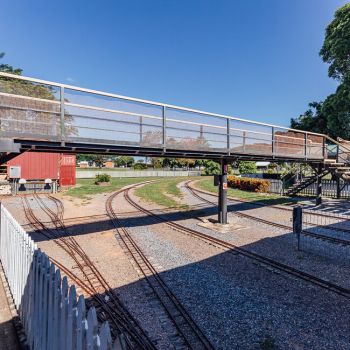 Lou Litster Park Train Tracks