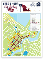 Christmas City Parking Map