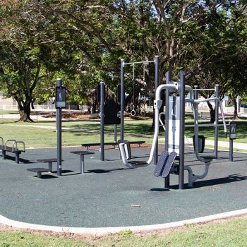 Kevin Schreiber Rotary Park Gym Equipment