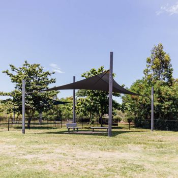 Murray Dog Park Shaded Benches