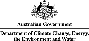 Department of Climate Change, Energy, the Environment and Water logo