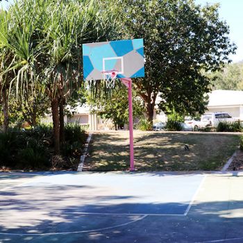 Jeff Caddies Park Basketball Court