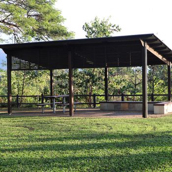 Wes Barrett Park Sheltered Picnic Table