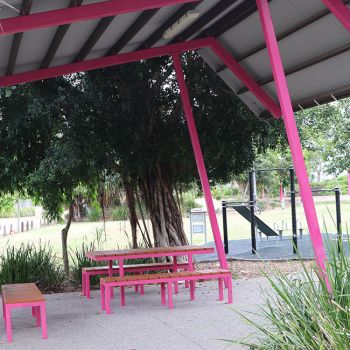 Birdwing Park Sheltered Picnic Table