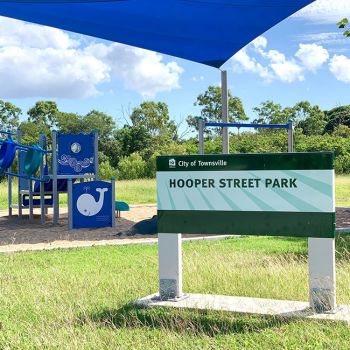 Hooper Street Park Sign