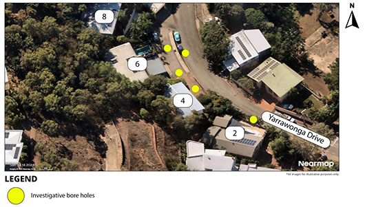 Yarrawonga Drive Retaining Wall Stabilisation