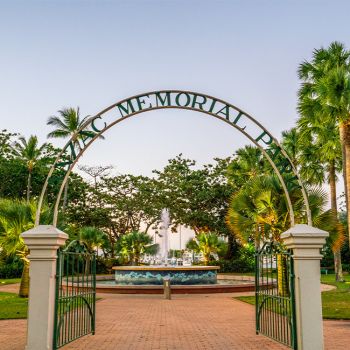 Anzac Park Entrance