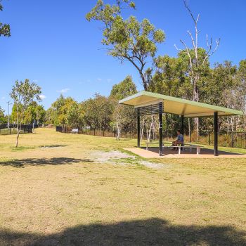 Mannikin Dog Park Shelter